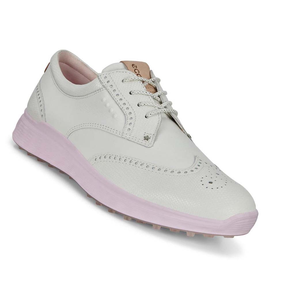 Ecco Spikeless S-classic Golfsko Dame Hvite | NO 133PJJ